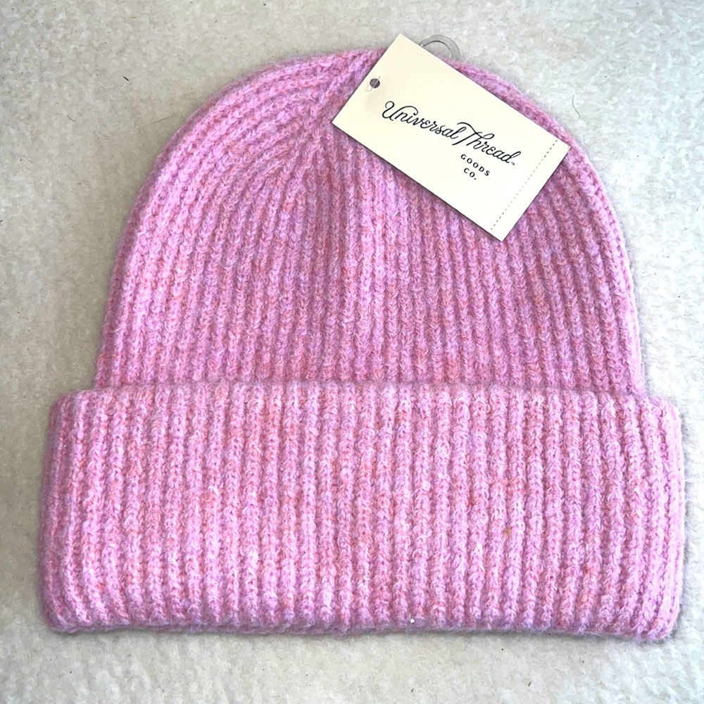 Universal Thread Pink Beanie NWT